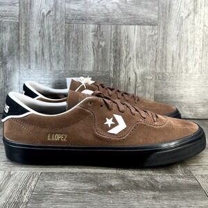 Converse CONS Louie Lopez Pro Mens 11.5 Brown Suede Skate Shoes NEW A09241C